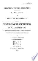 Bibliotheca Historico-Neerlandica