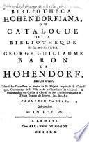 Bibliotheca Hohendorfiana
