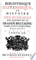 Bibliothèque britannique