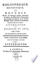 Bibliotheque Britannique
