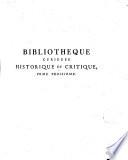 Bibliotheque curieuse historique et critique, ou Catalogue raisonné de livres dificiles a trouver, par David Clement. Tome premier [- neuviéme]