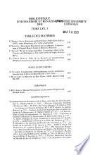Bibliothèque d'humanisme et Renaissance