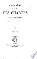 Bibliothèque de l'Ecole des Chartes