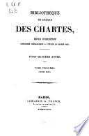Bibliothèque de l'Ecole des Chartes