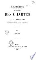 Bibliothèque de l'Ecole des Chartes