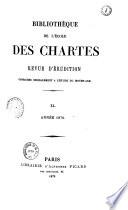 Bibliothèque de l'Ecole des Chartes
