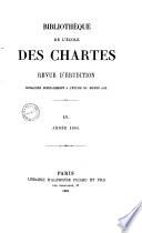 Bibliothèque de l'Ecole des Chartes