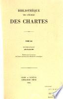 Bibliothèque de l'Ecole des chartes