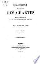 Bibliothèque de l'Ecole des Chartes