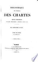 Bibliothèque de l'Ecole des chartes