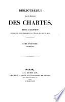 Bibliothèque de l'Ecole des chartes