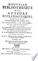 Bibliothèque des auteurs ecclésiastiques