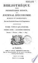 Bibliothèque des propriétaires ruraux