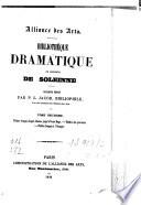 Bibliothèque dramatique de M. de Soleinne