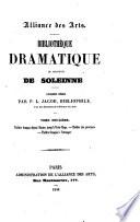 Bibliothèque dramatique de Monsieur de Soleinne