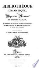 Bibliothèque dramatique