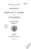 Bibliothèque du dépôt de la guerre