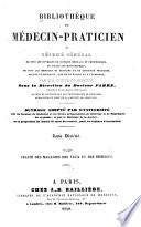 Bibliothèque du médecin-pratician