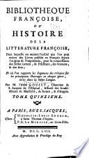 Bibliotheque françoise