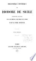 Bibliothèque historique de Diodore de Sicile