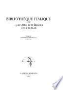 Bibliothèque italique