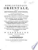 Bibliothèque orientale