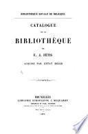 Bibliothèque royale de Belgique