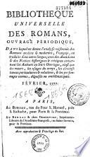 Bibliothèque universelle des romans