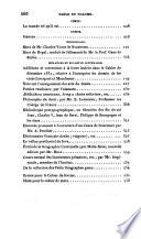 Bibliothèque universelle des sciences, belles-lettres et arts, rédigée à Genève. Littérature