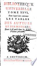 Bibliothèque universelle et historique