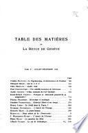 Bibliothèque universelle et revue de Genève