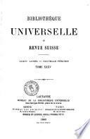 Bibliotheque universelle et revue suisse revue suisse et etrangere
