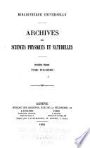 Bibliotheque universelle