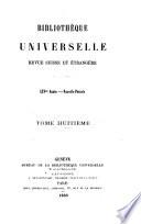 Bibliothèque universelle
