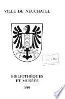 Bibliothèques et musées