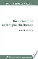 Bien commun et éthique chrétienne