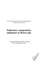 BIEN DIRE ET BIEN APPRENDRE NUMERO 14 JUILLET 1996 : TRADUCTION, TRANSPOSITION,