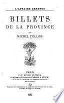 Billets de la province