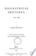 Biographical sketches, 1852-1875