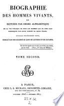 Biographie des hommes vivants