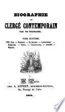 Biographie du clergé contemporaine