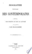 Biographie nationale des contemporains