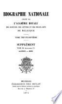 Biographie nationale