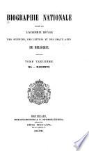 Biographie nationale