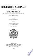 Biographie nationale