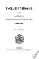 Biographie nationale
