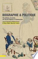 Biographie & Politique