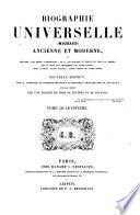 Biographie universelle ancienne et moderne