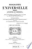 Biographie universelle ancienne et moderne