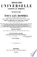 Biographie universelle ancienne et moderne